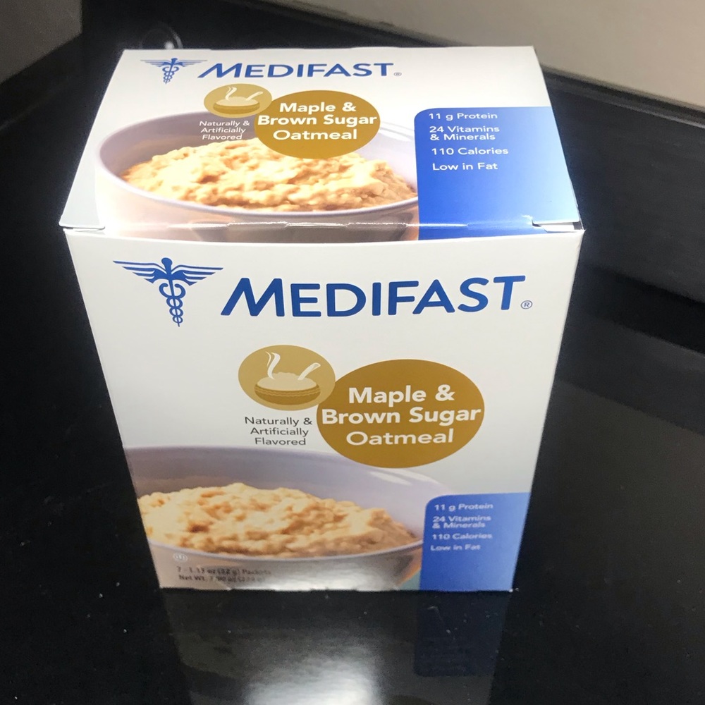 Medifast Maple and brown sugar oatmeal
